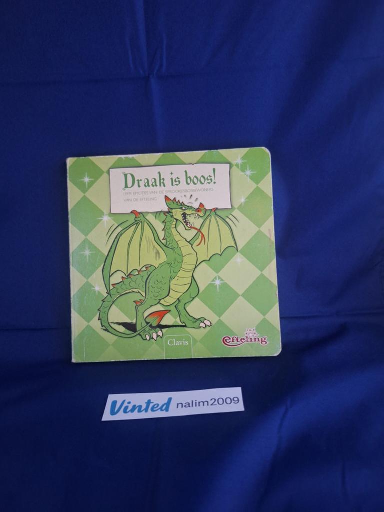 Draak is boos! Efteling kinderboek, Verzamelen, Efteling, Ophalen of Verzenden