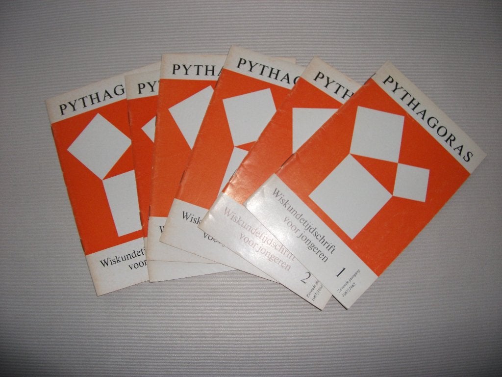 Vintage wiskunde tijdschrift Pythagoras uit 1968, Gelezen, Diverse auteurs, Ophalen of Verzenden, WO
