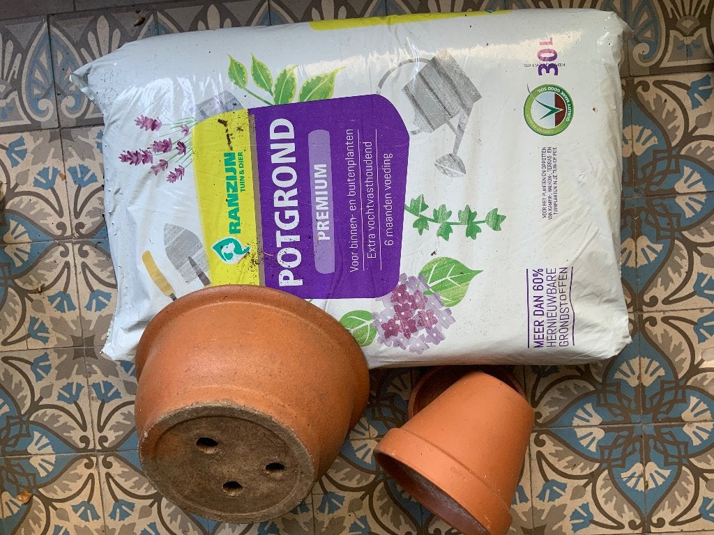 30 liter tuinaarde, Tuin en Terras, Ophalen, Tuinaarde