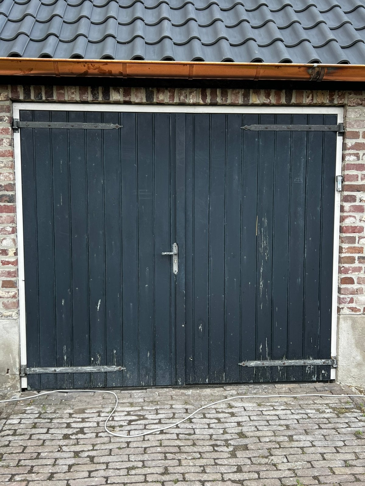 Karakteristieke, oude boerderij-/garagedeuren, Ophalen, Gebruikt, Garagedeur, Hout