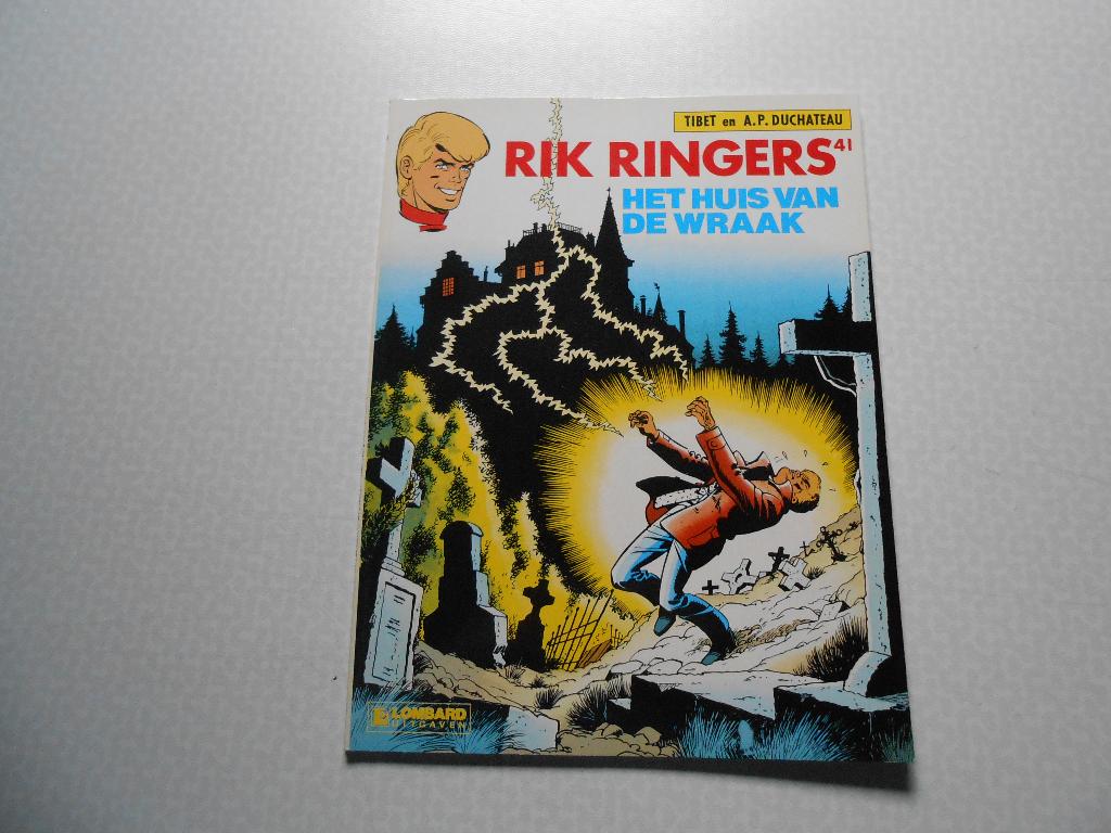 Rik Ringers 41 Het huis van de wraak 1985 1 ste druk., Tibet & A.P. Duchateau, Eén stripboek, Nieuw, Ophalen of Verzenden