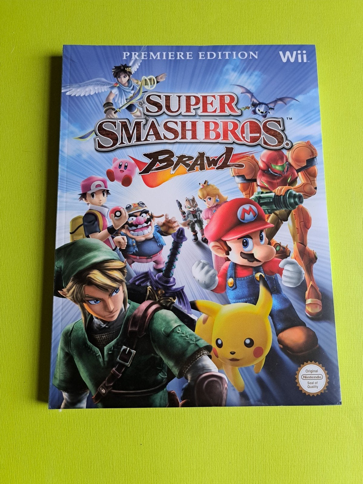 Strategy guide van Super Smash Bros Brawl voor Nintendo Wii, Ophalen, Vechten, Nieuw, 3 spelers of meer