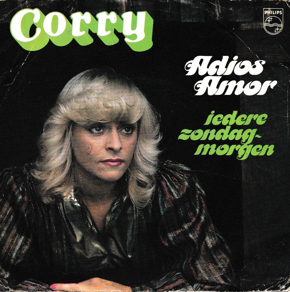 Corry Konings - Adios amor, Cd's en Dvd's, Ophalen of Verzenden, Gebruikt, 7 inch, Nederlandstalig