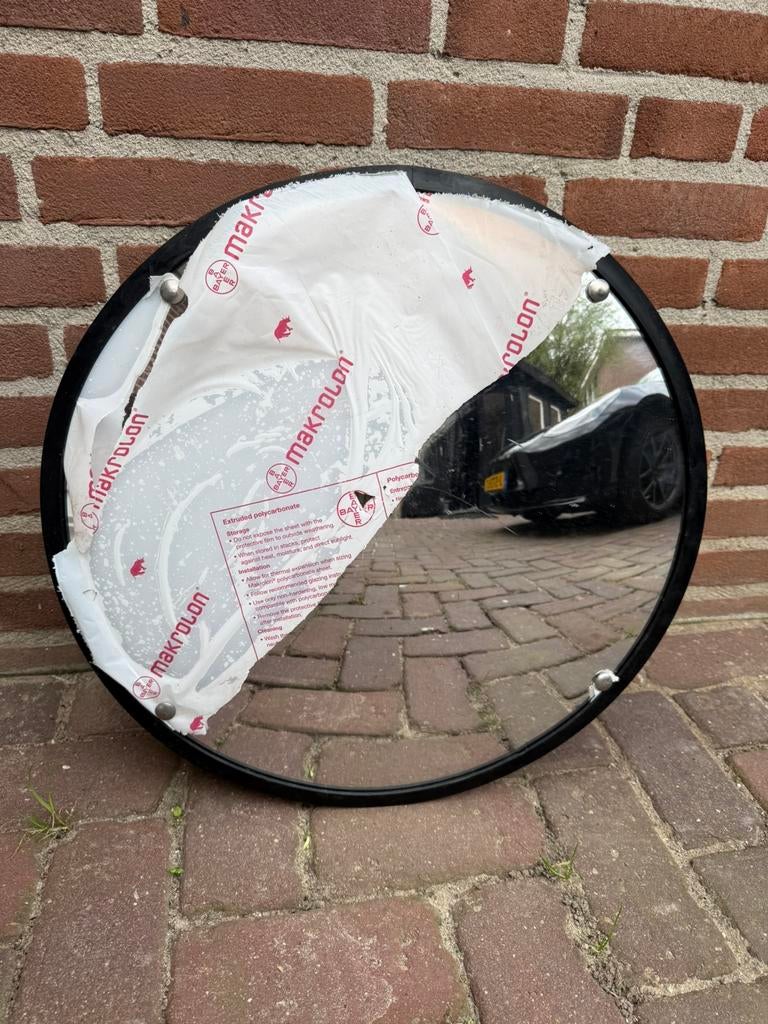 Veiligheidsspiegel spiegel muurbeugel 52 cm Bimex SKG VV, Huis en Inrichting, Woonaccessoires | Spiegels, Rond, Nieuw, Ophalen of Verzenden