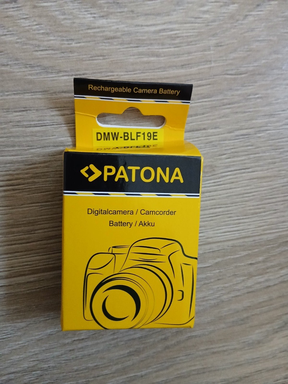 PATONA DMW-BLF19E Oplaadbare Camera Accu, Ophalen of Verzenden, Nieuw
