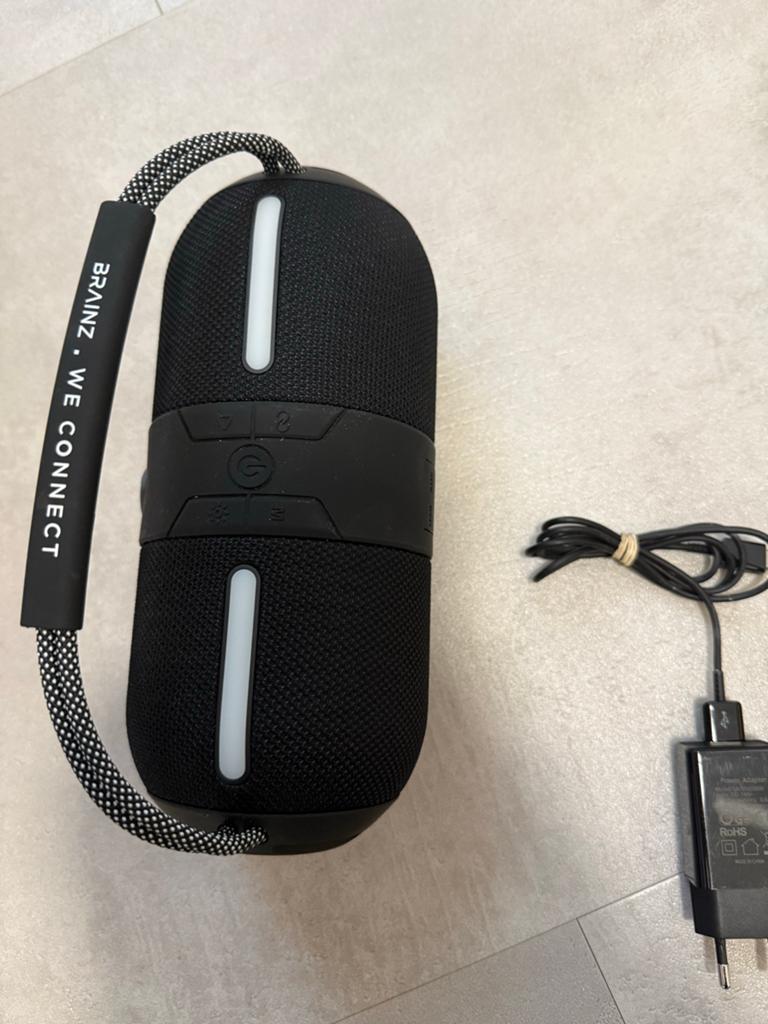 Brainz Bluetooth Speaker met Oplader - Zo goed als nieuw, Overige merken, Overige typen, Ophalen of Verzenden, Zo goed als nieuw