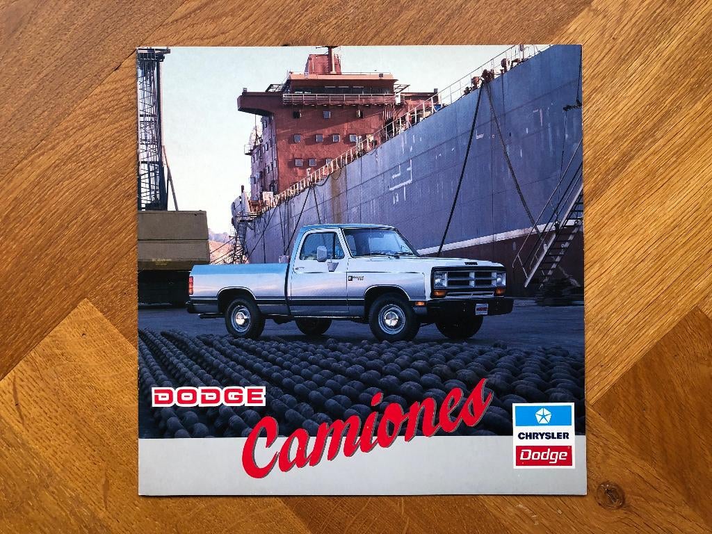 Mexicaanse Dodge 350 Camiones folder, Verzenden, Nieuw, Overige merken, Chrysler Dodge