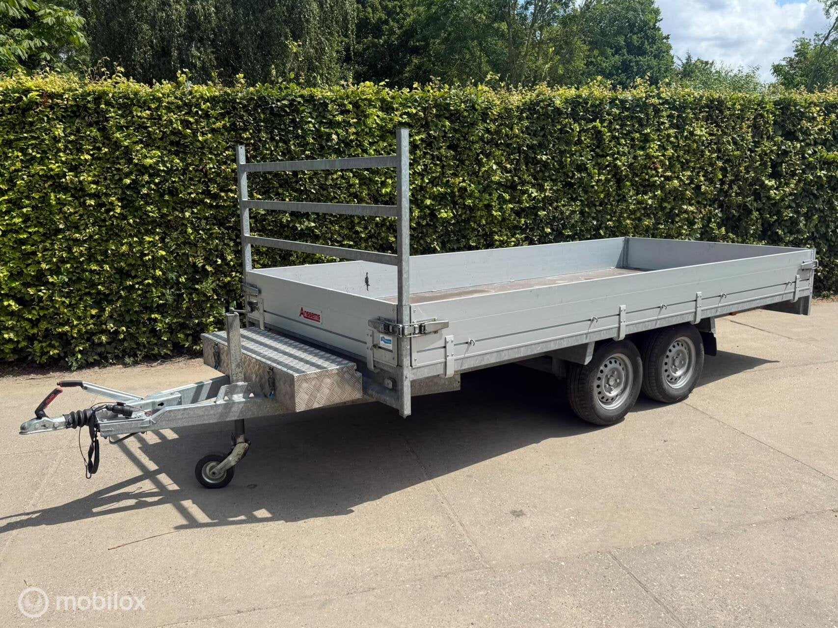 Anssems plateauwagen, 405x178cm, 2500kg, Auto diversen, Aanhangers en Bagagewagens, Gebruikt