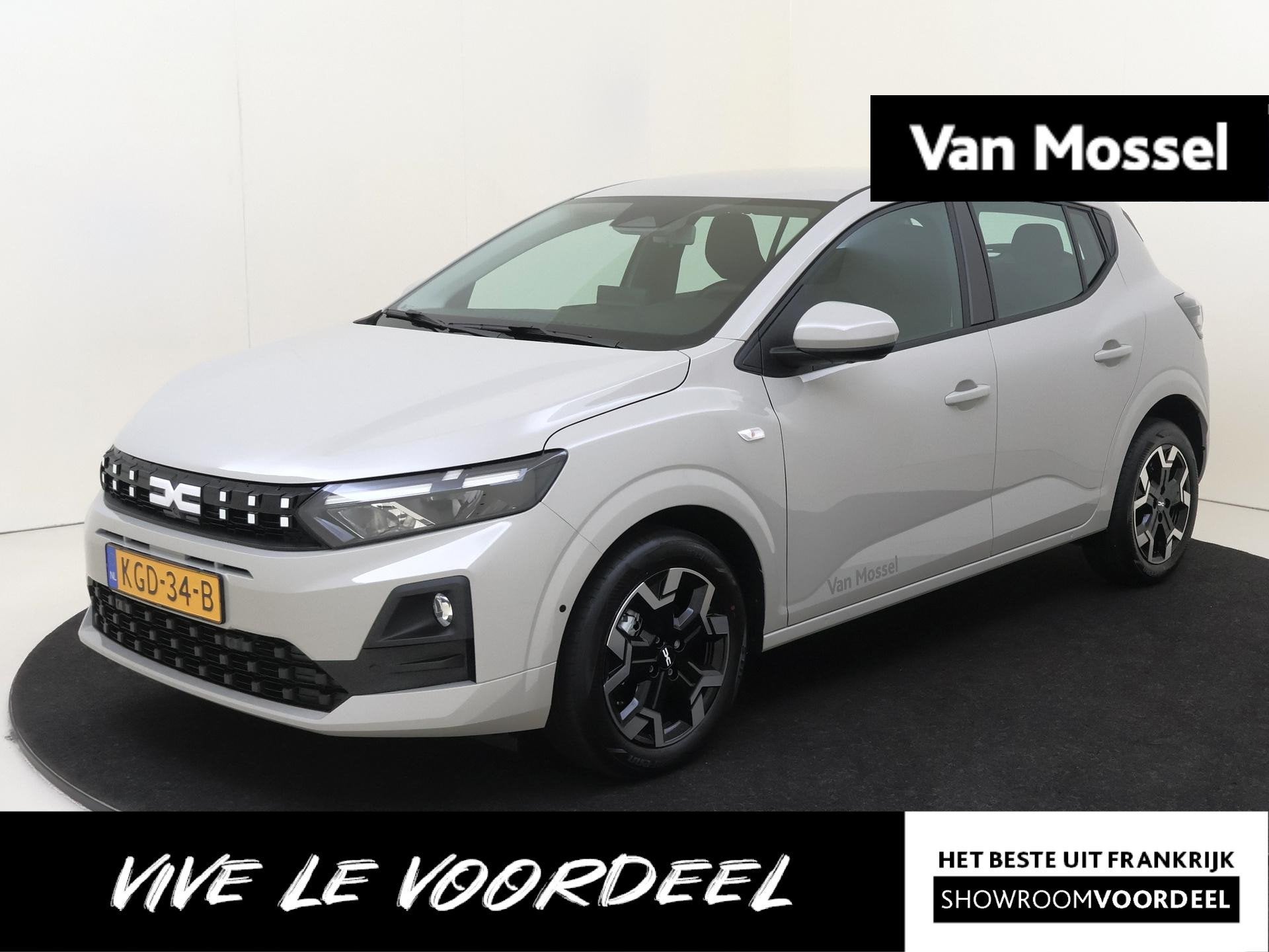 Dacia Sandero 1.2 Eco-G 120 journey | Stoelverwarming | Navi, Auto's, Stof, Euro 6, 1199 cc, Bruin