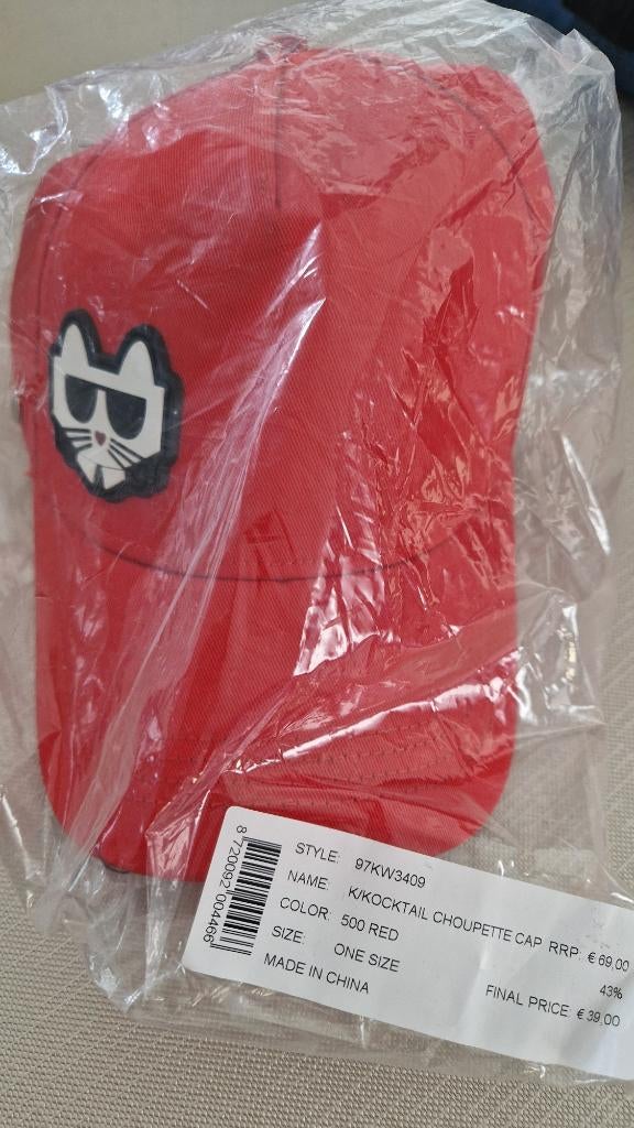 Karl Lagerfeld pet rood nieuw dames, Kleding | Dames, Hoeden en Petten, Karl Lagerfeld, Nieuw, Pet, One size fits all