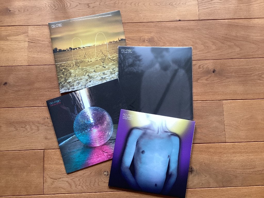 4 LP’s van de band no-man (Steven Wilson / Porcupine Tree), LP, Pop, Ophalen of Verzenden, Dubbel-LP