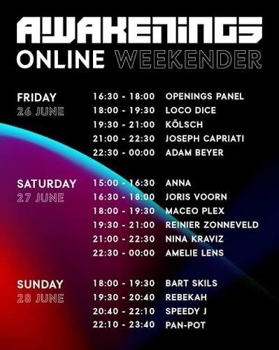 Awakenings Festival Ticket – Vrijdag 10 juli MET PARKEREN, Twee personen
