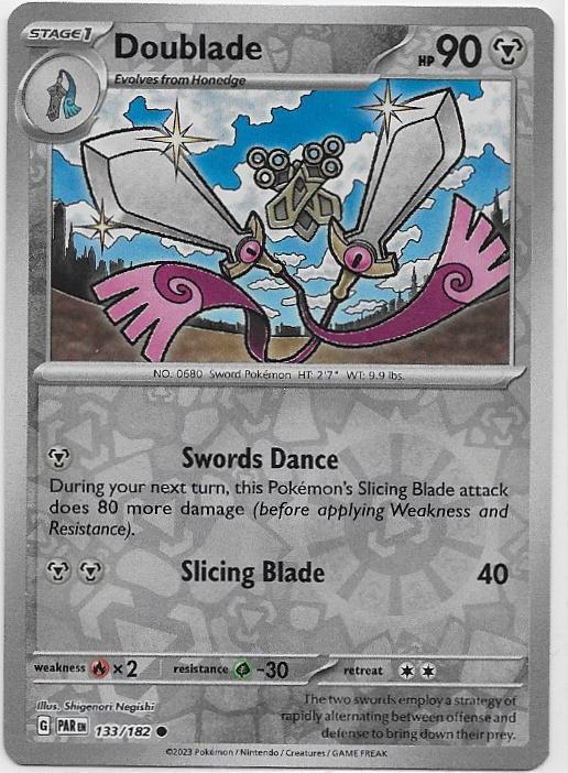 Paradox Rift,  Doublade [reverse] 133/182, Verzenden, Nieuw, Losse kaart