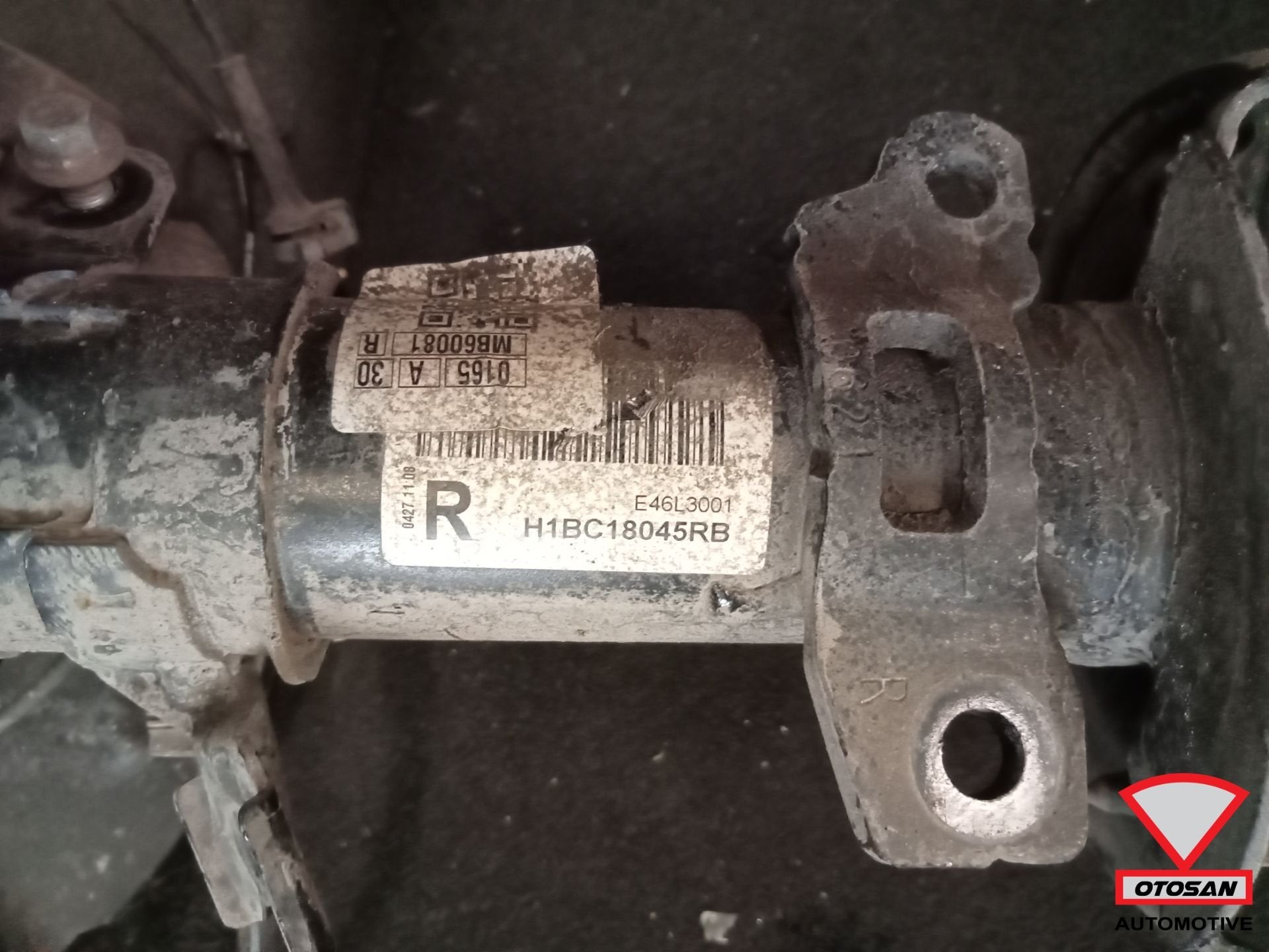 Ford Fiesta MK8 Veerpoot Rechts Voor H1BC18045RB, Gebruikt, Info@ford.com, Ophalen of Verzenden, Ford