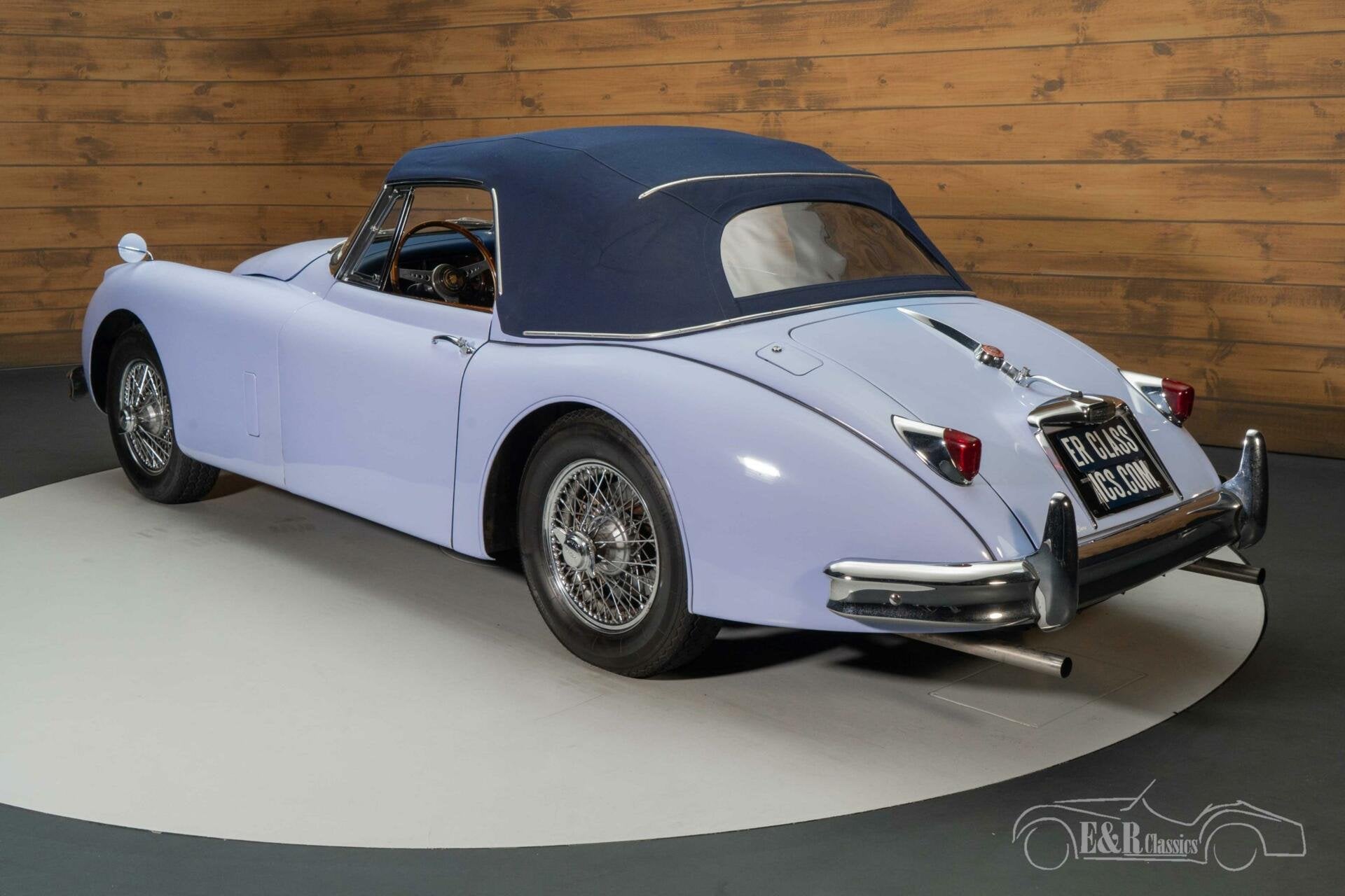 Jaguar XK150 Cabrio | Gerestaureerd | Hermès Blauw | 1960, foto 8