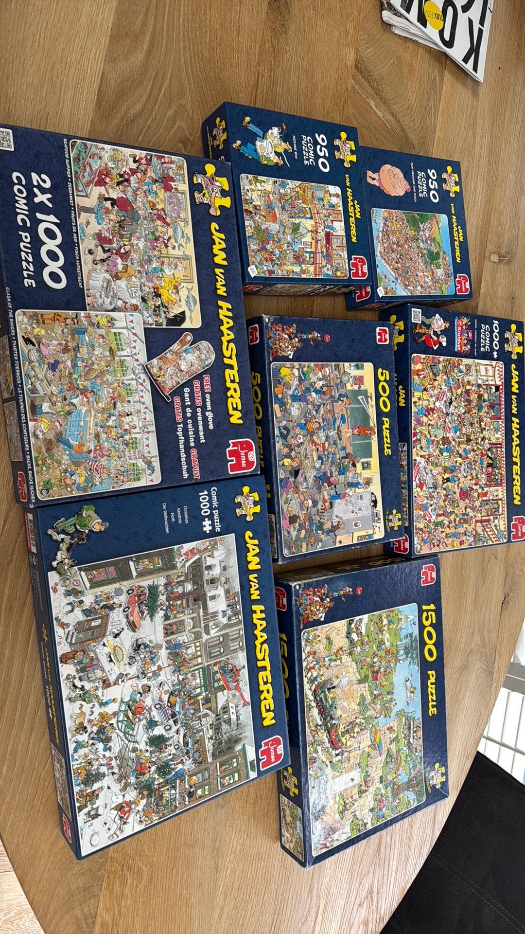 Voor de verzamelaar Jan van Haasteren puzzels