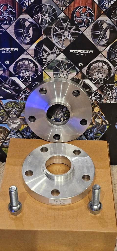 Spoorverbreders spacers Vw Golf 8 5x112 57,1 17mm, Ophalen of Verzenden