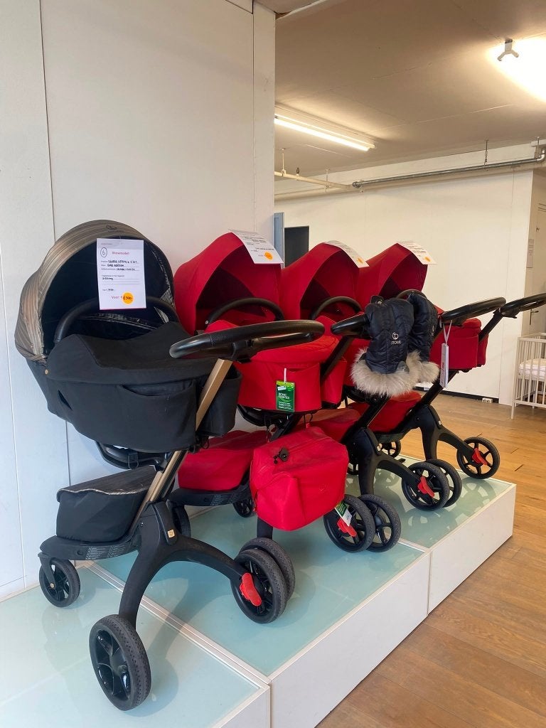 Uitverkoop Stokke xplory, Ophalen, Zo goed als nieuw