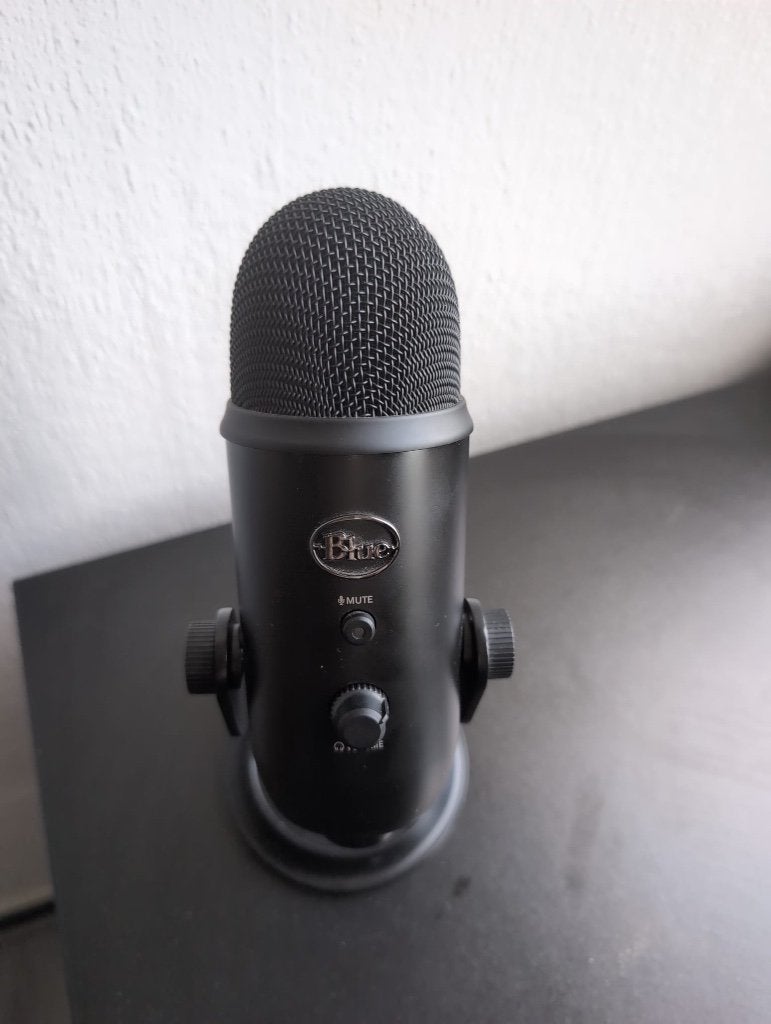 Podcastmicrofoon | Podcast Mic | Blue Yeti, Ophalen, Zo goed als nieuw, Overige typen