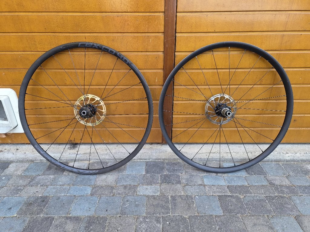 A-Class CEX-CD 4.0 DB wielset (= Alexrims CXD4), Gebruikt, Alexrims, Gravelbike, Aluminium