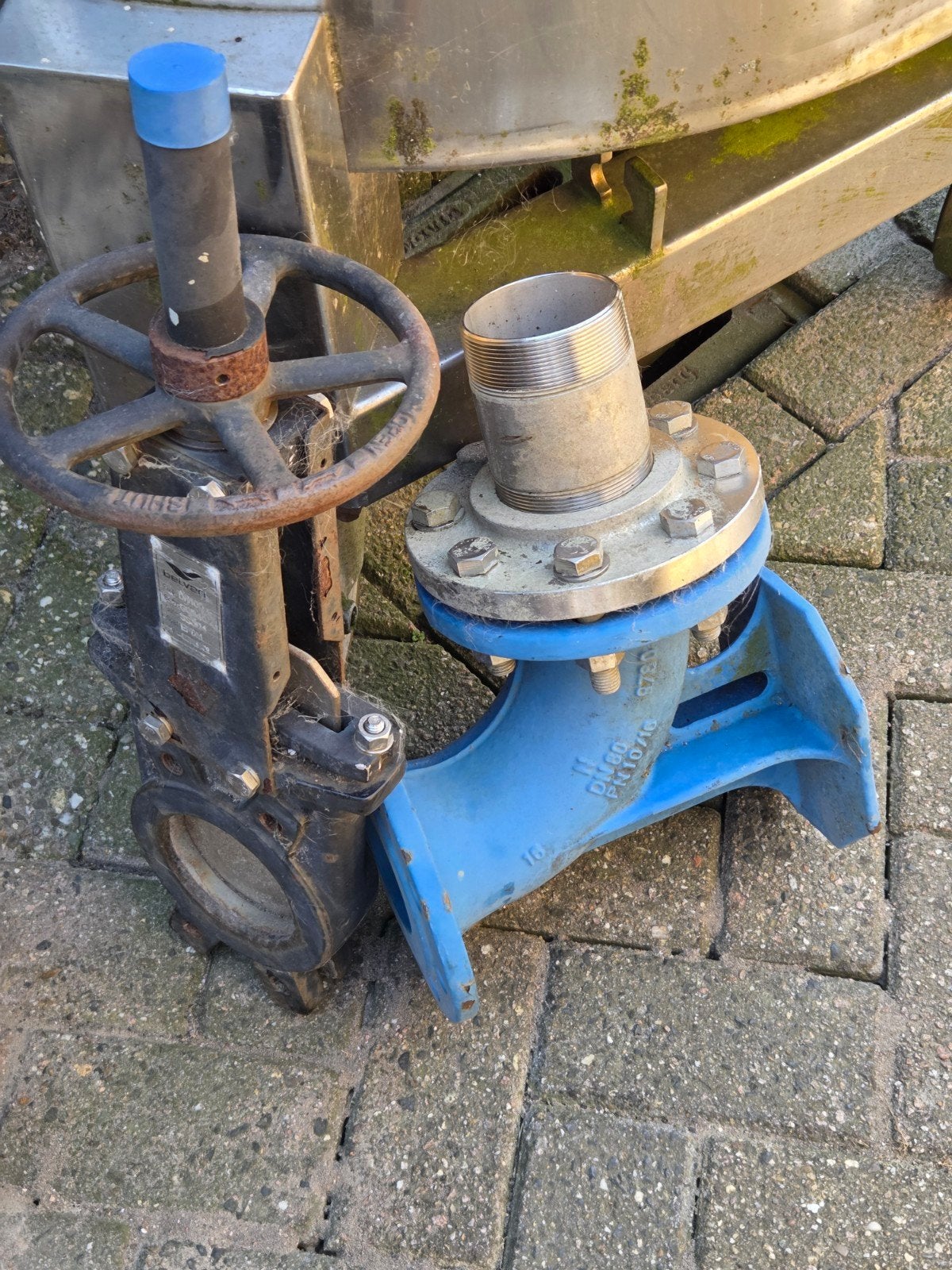 Afsluiter 4 inch +toebehoren, Ophalen, Overige materialen, Minder dan 2 meter, Overige typen