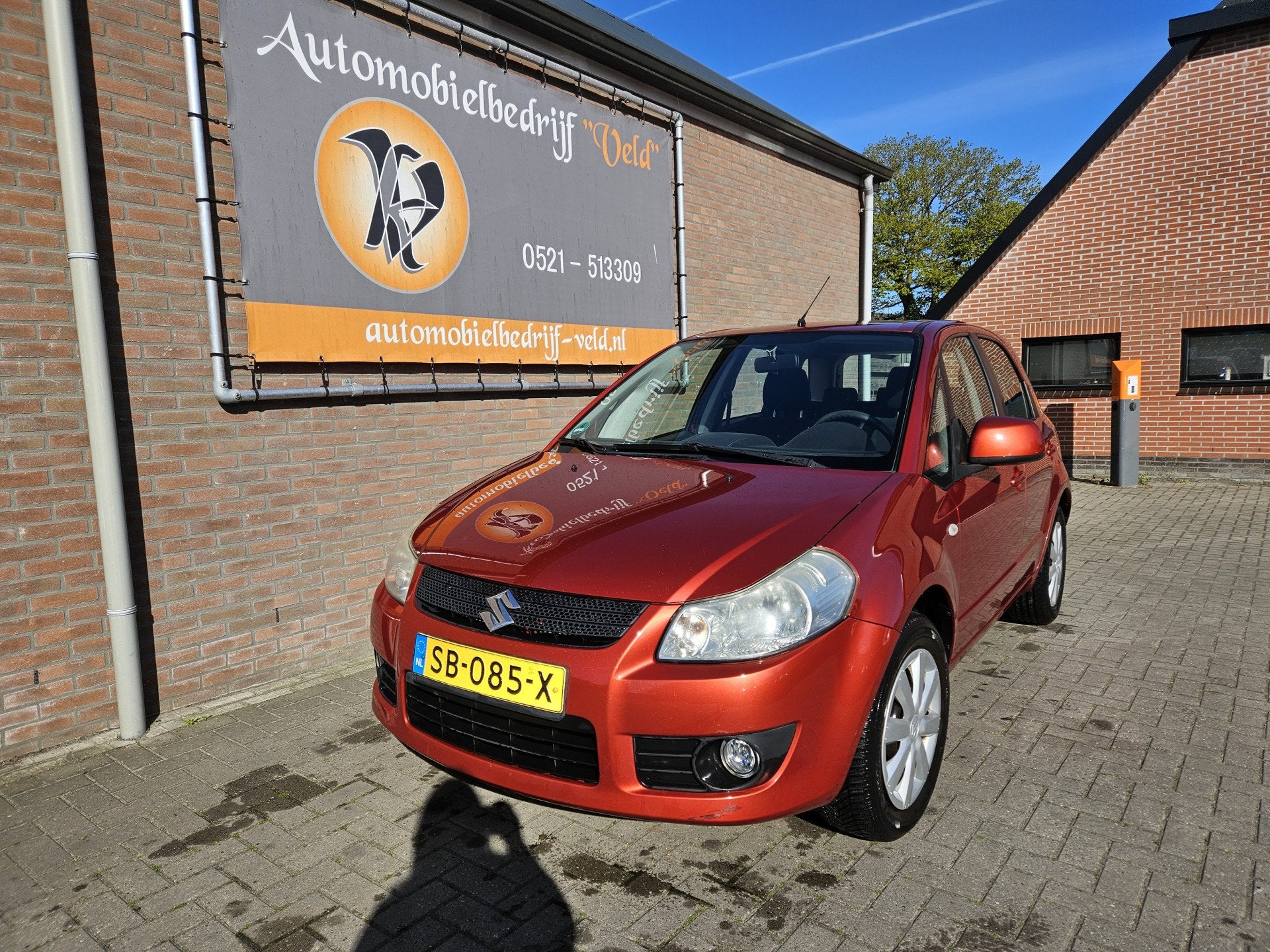 Suzuki SX4 1.6 Comfort (bj 2007), Auto's, Voorwielaandrijving, Gebruikt, Zwart, Handgeschakeld