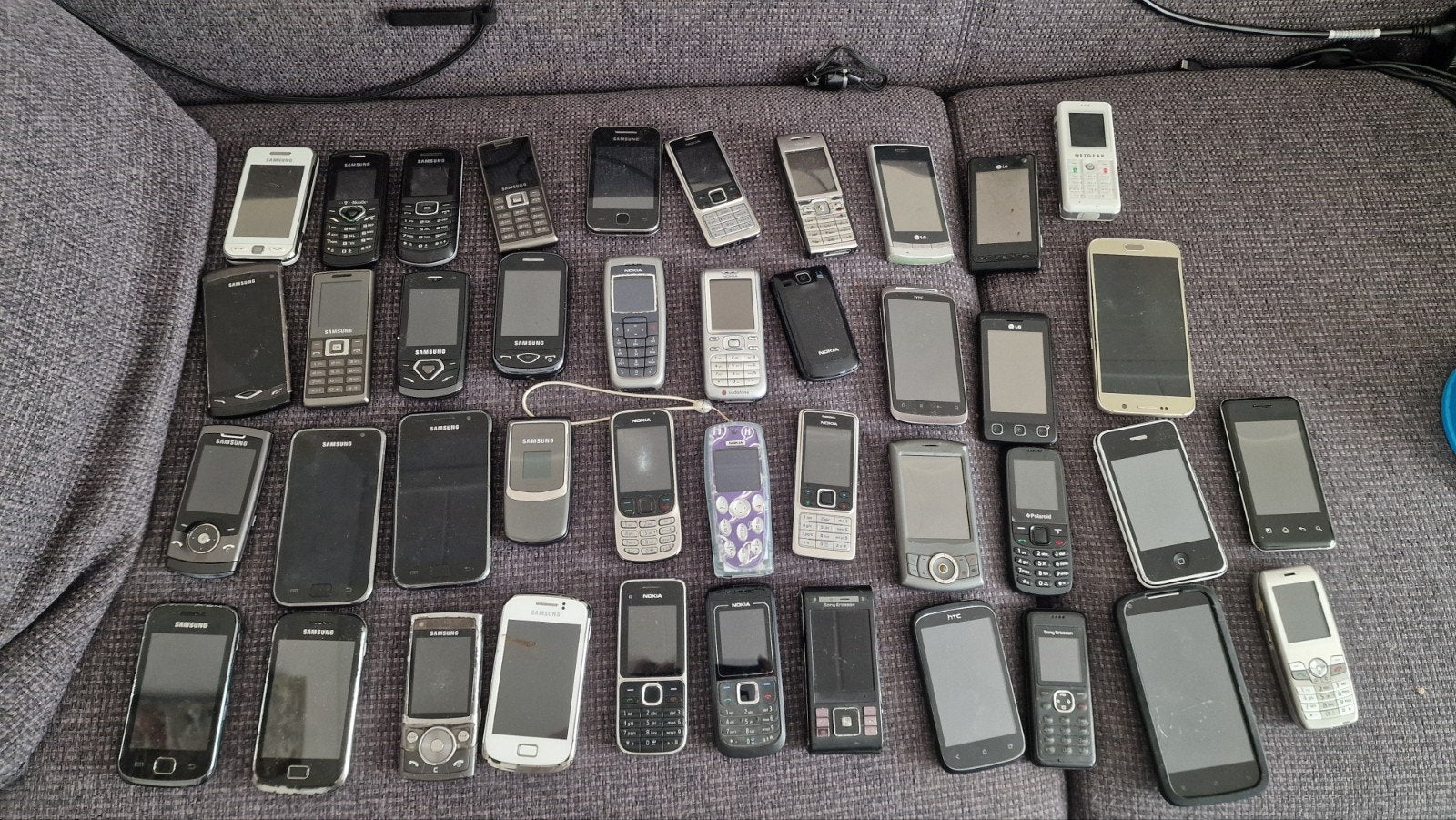 Partij oude mobieltjes  42 stuks – Nokia / Samsung, Gebruikt, Overige modellen, 3 tot 6 megapixel, Ophalen of Verzenden