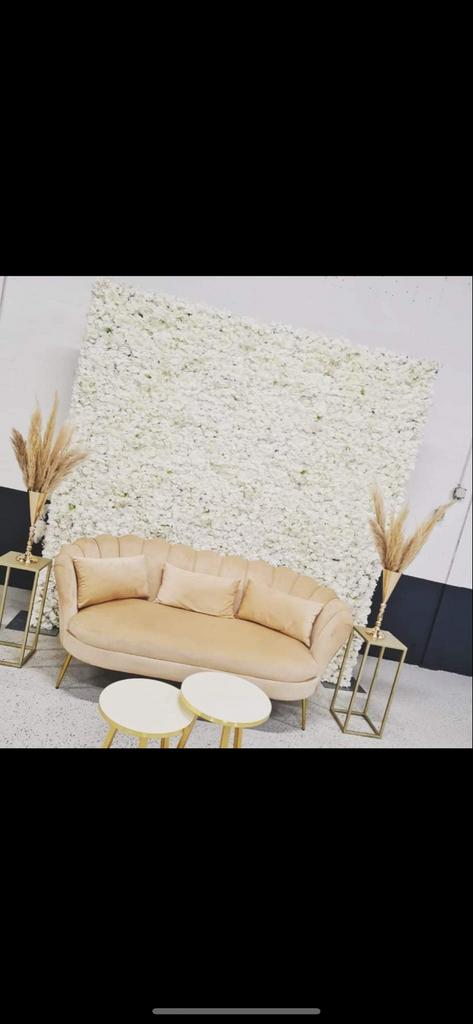 Flowerwall 2,40x2,40m - Perfect voor evenementen!, Ophalen of Verzenden, Gebruikt