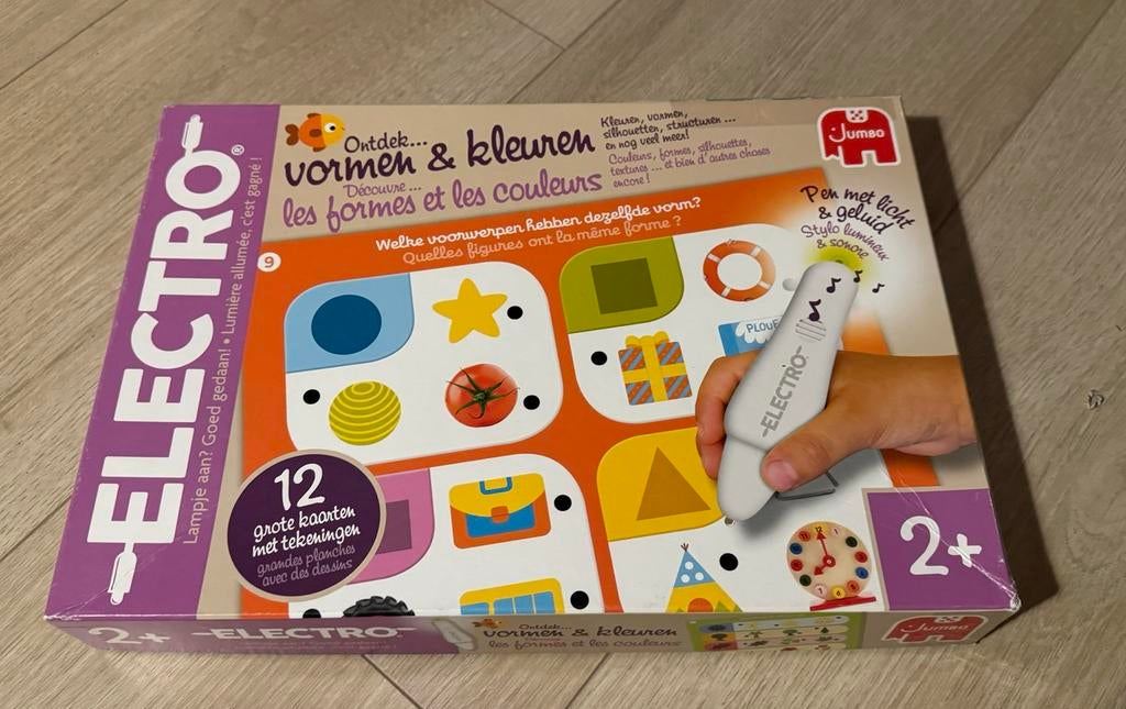 Electro educatieve kaarten, Ophalen, Zo goed als nieuw, Met licht