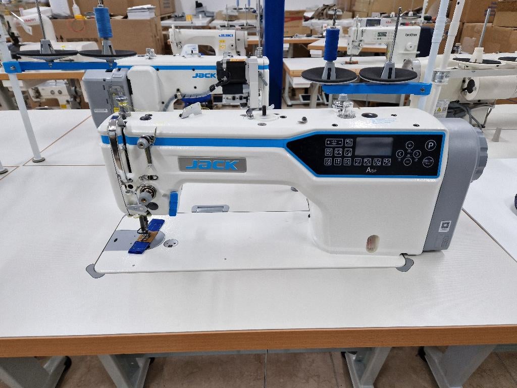 industriële naaimachine JACK A6F NAALDTRANSPORT + PULLER 1, Hobby en Vrije tijd, Naaimachines en Toebehoren, Nieuw, Naaimachine