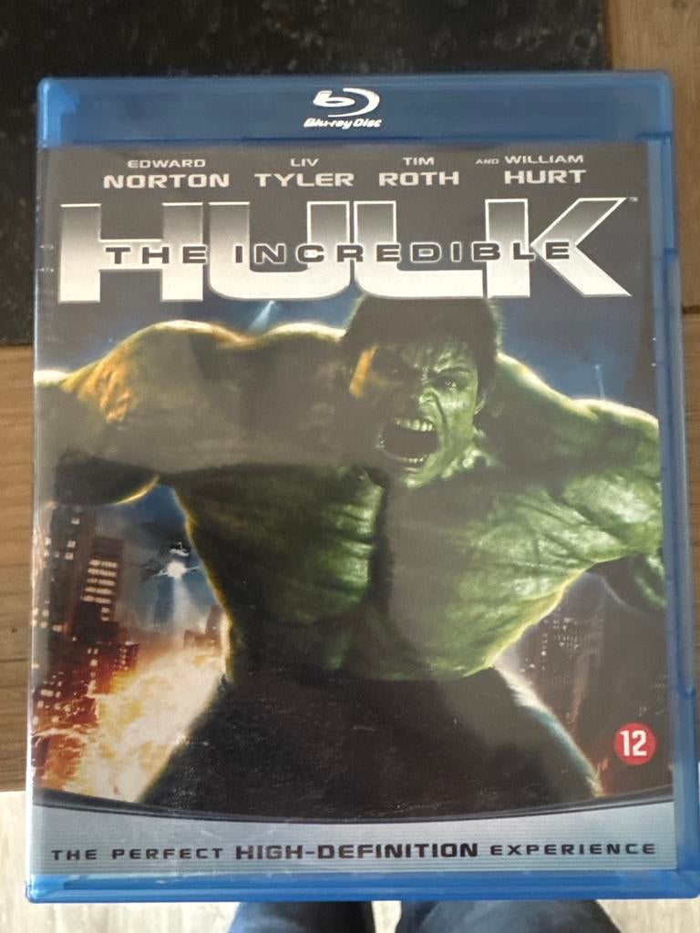 The Incredible Hulk - Blu-Ray, Cd's en Dvd's, Blu-ray, Ophalen of Verzenden, Zo goed als nieuw, Actie