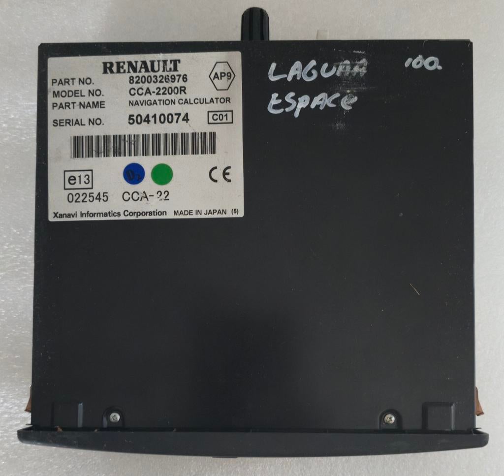 Renault Espace/Laguna Navigatie Bluetooth, Ophalen of Verzenden, Gebruikt, Renault