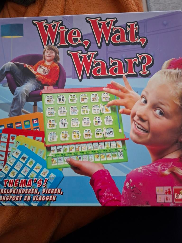 Wie Wat Waar Spel, Ophalen of Verzenden
