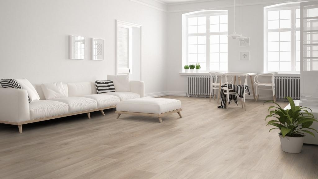 Laminaat Ascona Eik Large 24cm brede met 4V-groev, 75 m² of meer, Ophalen of Verzenden, Zo goed als nieuw, Bruin