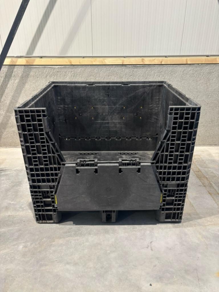 Palletdeal 5st Heavy Duty inklapbare palletbox 1200x1000, Doe-het-zelf en Verbouw, Kratten en Dozen, 100 cm of meer, 60 cm of meer