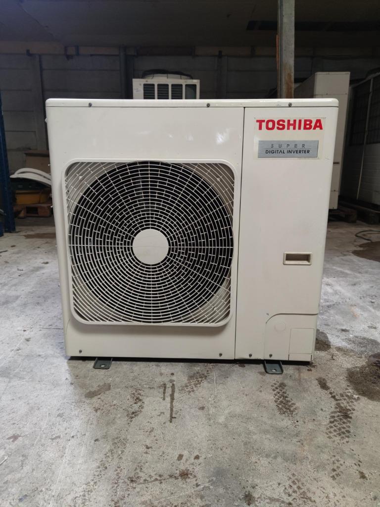 Toshiba kanaal airco warmtepomp RAV-SP804AT-E 8 kW A+, Witgoed en Apparatuur, Koelen en Ontvochtigen, Timer, Refurbished, 3 snelheden of meer