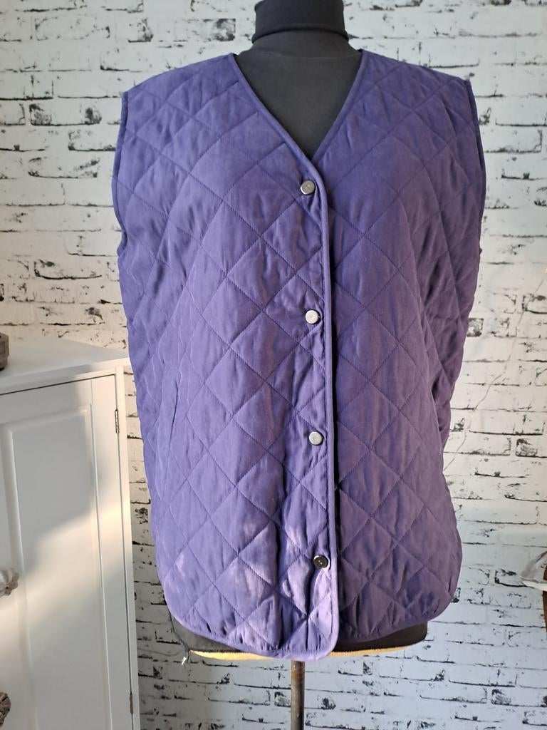Mooie paarse bodywarmer - Maat 42, Kleding | Dames, Bodywarmers, Ophalen of Verzenden, Maat 42/44 (L)