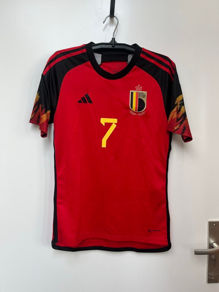 Kevin de Bruyne WK 2022 shirt - Maat S, Ophalen of Verzenden, Zo goed als nieuw, Maat 46 (S) of kleiner