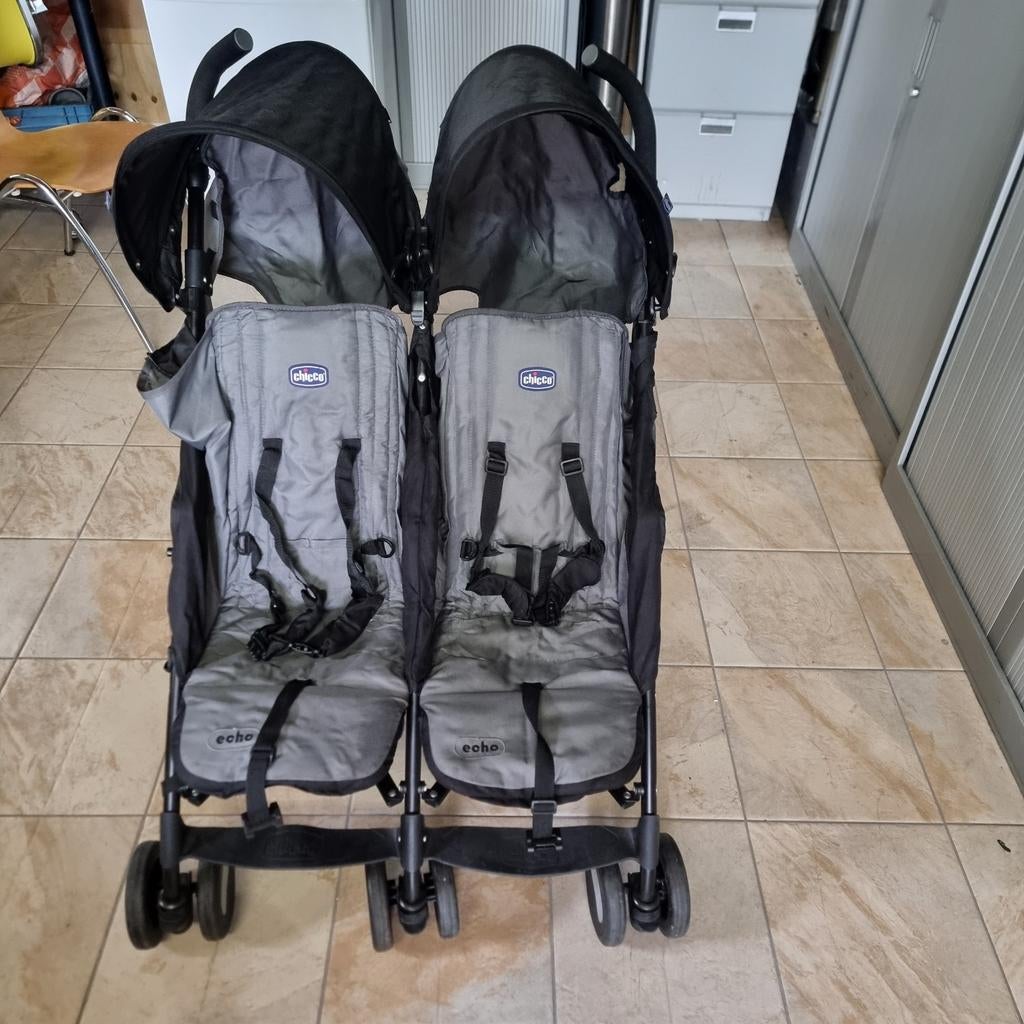 Chicco Echo Duowagen - Gebruikt, Ophalen of Verzenden, Gebruikt, Overige merken, Duowagen