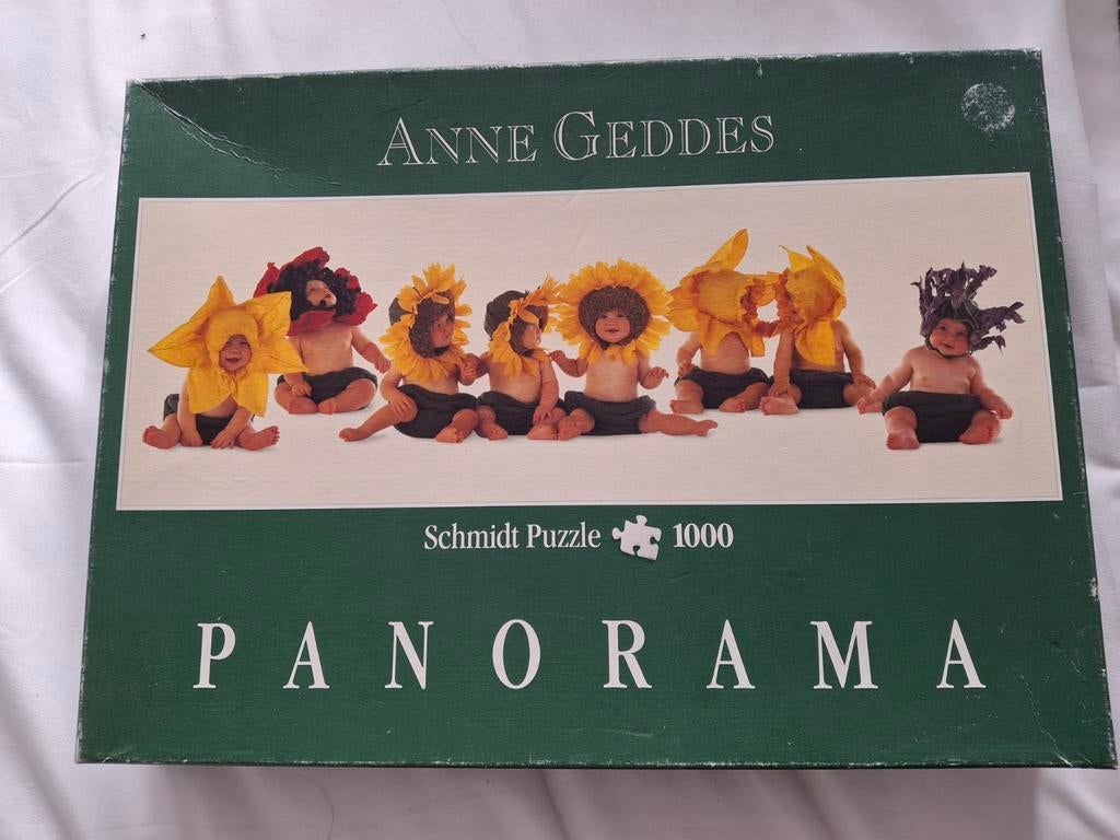 Anne Geddes Puzzel - diverse puzzelstukjes, Ophalen of Verzenden, 500 t/m 1500 stukjes, Gebruikt, Legpuzzel
