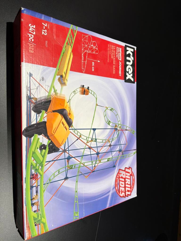 K'nex Infinite Journey Achtbaan - Complete Set, Ophalen of Verzenden, Zo goed als nieuw, Complete set, Lego