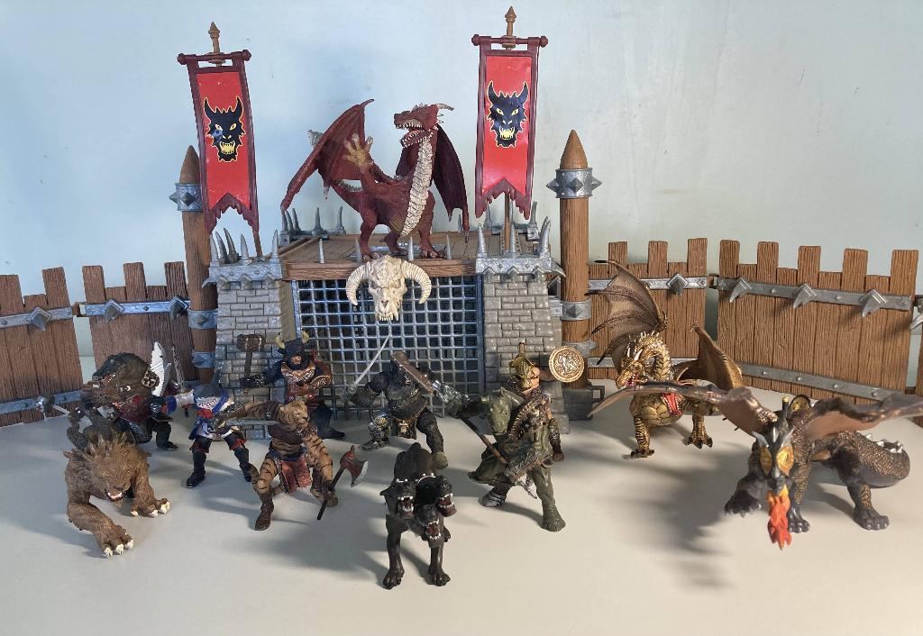 Papo draken en figuren, Ophalen of Verzenden, Gebruikt