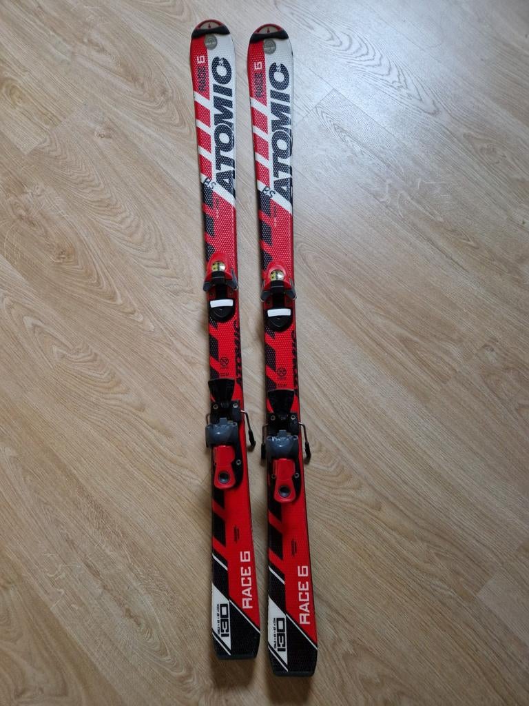 Atomic ski's 130 cm, Sport en Fitness, Skiën en Langlaufen, Gebruikt, 100 tot 140 cm, Ophalen of Verzenden, Atomic