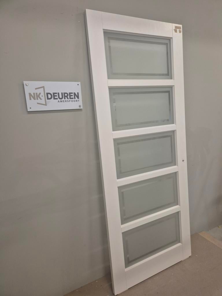 Skantrae Stompe glasdeur (93x231,5) Ongebruikt, Doe-het-zelf en Verbouw, Ophalen, Zo goed als nieuw, Binnendeur, 215 cm of meer