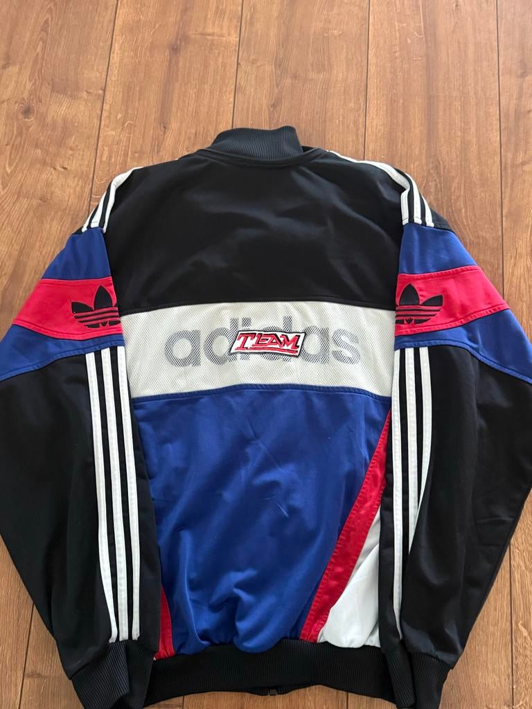 Vintage Adidas Jas - Maat L, Kleding | Heren, Truien en Vesten, Ophalen of Verzenden, Gedragen, Maat 52/54 (L)