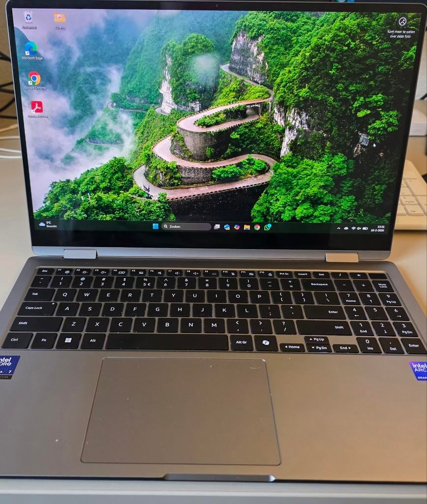 Samsung Galaxy Book5 360 (15,6", Core Ultra 7, 16GB), Computers en Software, Windows Laptops, Ophalen of Verzenden, Nieuw, 15 inch
