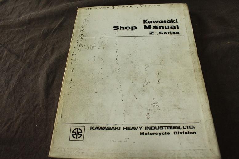 Kawasaki Z1 900 series 1972 shop manual werkplaatsboek, Ophalen of Verzenden, Kawasaki