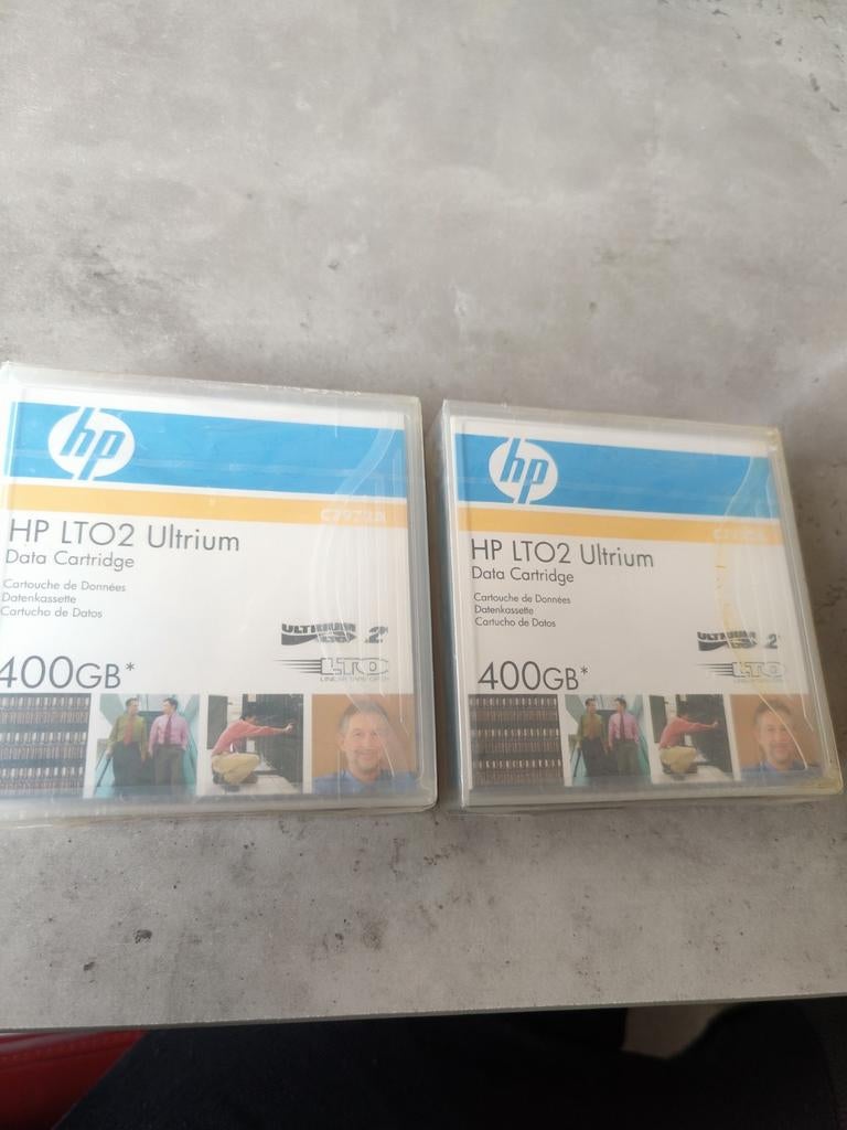 HP LTO2 Ultrium 400GB Datacartridge - Nieuwstaat, Ophalen of Verzenden, Zo goed als nieuw