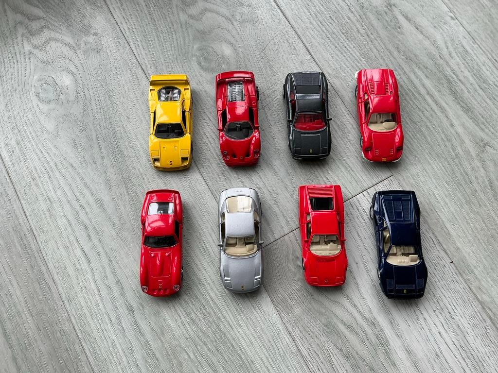 Maestro Shell Ferrari Collectie Schaalmodellen 1:36 - 1:39, Hobby en Vrije tijd, Modelauto's | Overige schalen, Ophalen of Verzenden