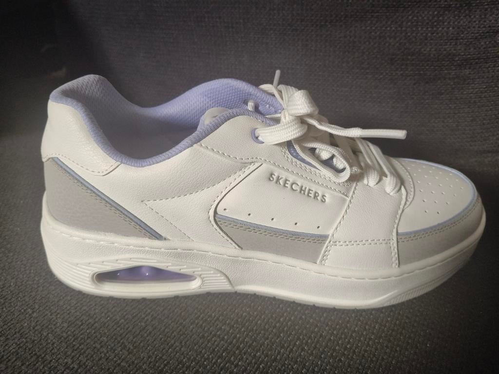 Nieuwe Skechers street LA Uno Courted Sneakers - Maat 40, Skechers, Wit, Nieuw, Ophalen of Verzenden